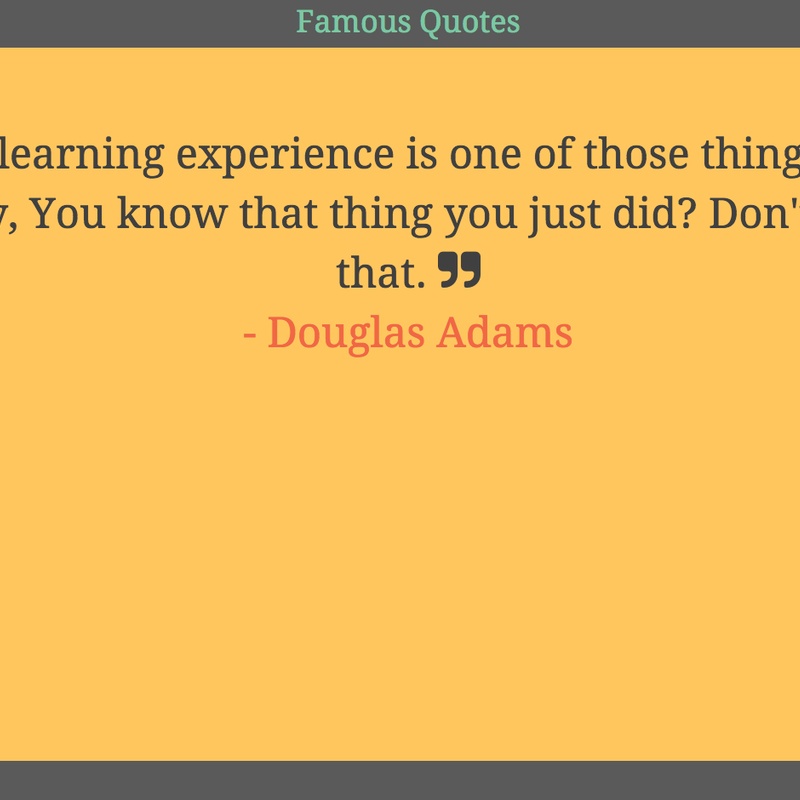 Famous Quotes